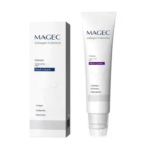 Reduces Wrinkles and Double Chin,Five Rollers for All Around Massage,Neck Firming Cream,Collagen Neck Cream,Relieves Edema,Suitable for Wrinkled Skin,with Hyaluronic Acid,VitaminC+E.